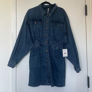 Free People Denim Dress